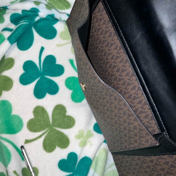 GUC MK Michael Kors brown leather work bag - Picture 8 of 14